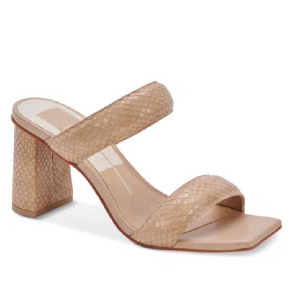 Dolce Vita Pascoe Nude Taupe Snake Heel